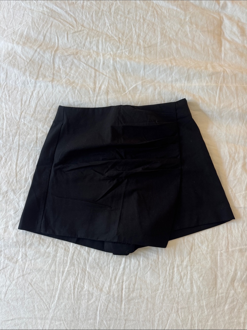Black Layers Skort Zara